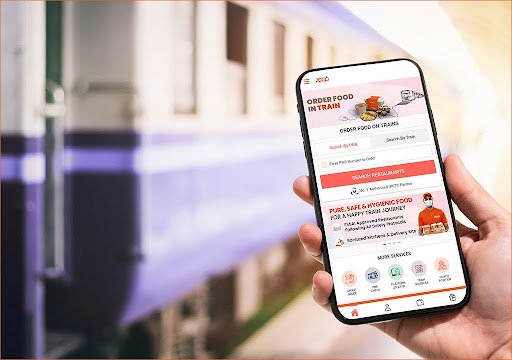 PNR Check, Live Train Tracking & Food Ordering