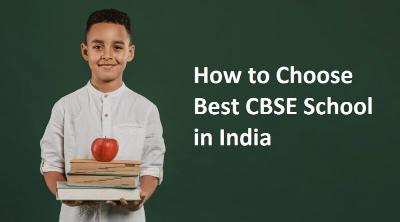 CBSE School in India